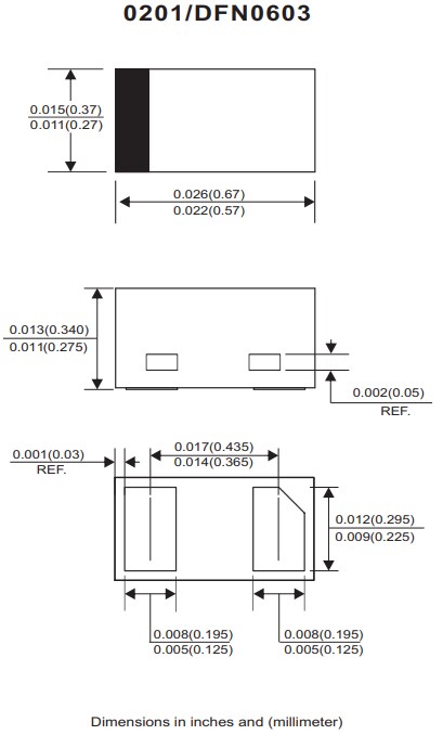 Comchip Technology CDBZ0130L-HF SMD Schottky Barrier Diode